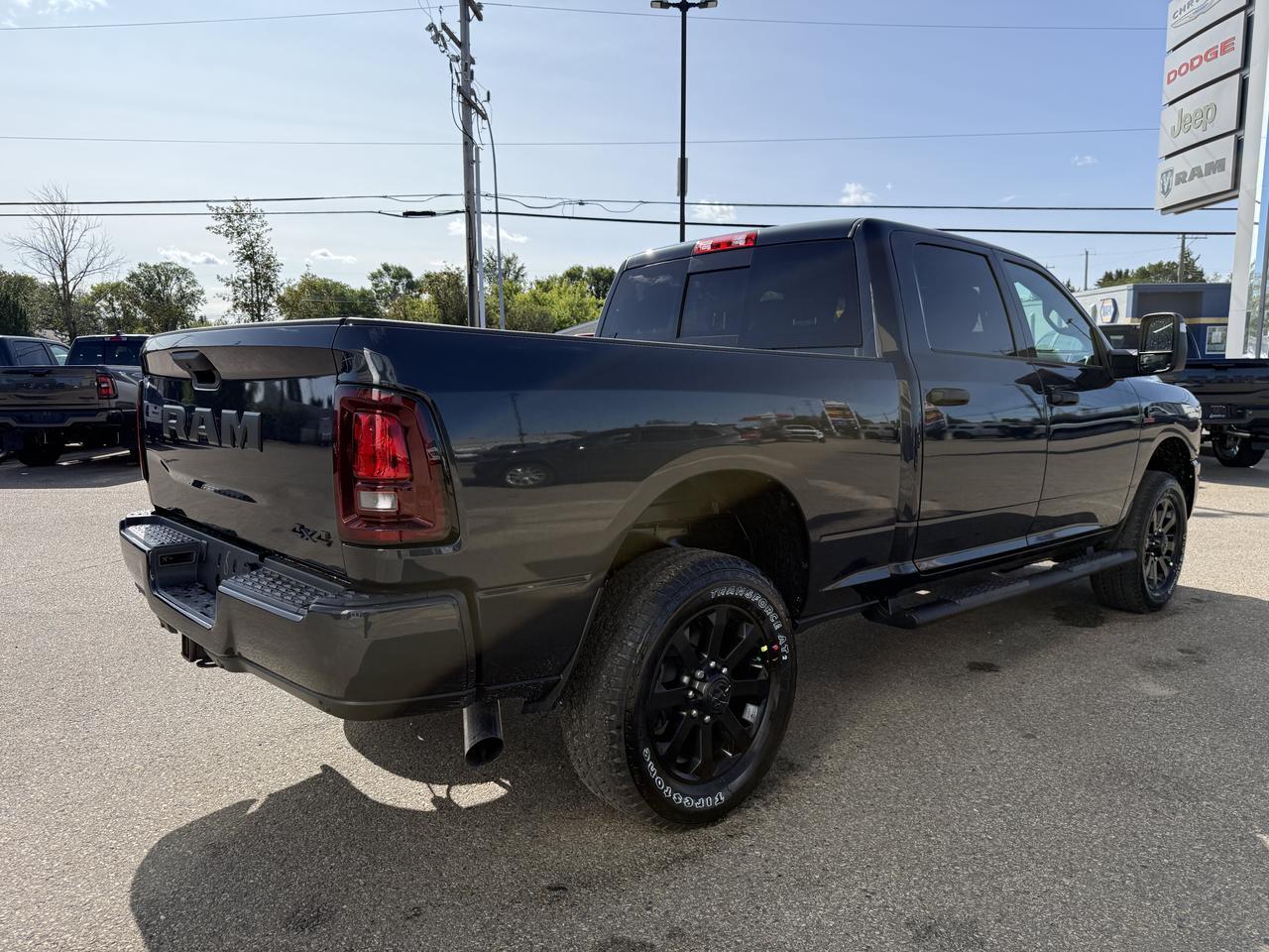 2027 Ram 2500 Black Express Crew Cab 4x4 | Cummins Diesel | Forged Blue | Black Interior | NAV | 12IN Display Redwater AB