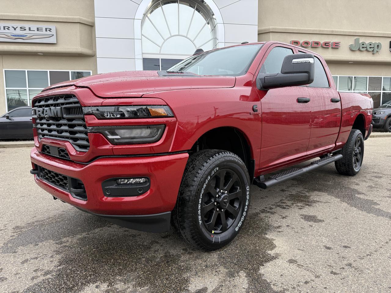 2027 Ram 2500 Black Express Crew Cab 4x4 | Cummins Diesel | Premium Cloth | 12IN Display | ParkView Cam Redwater AB