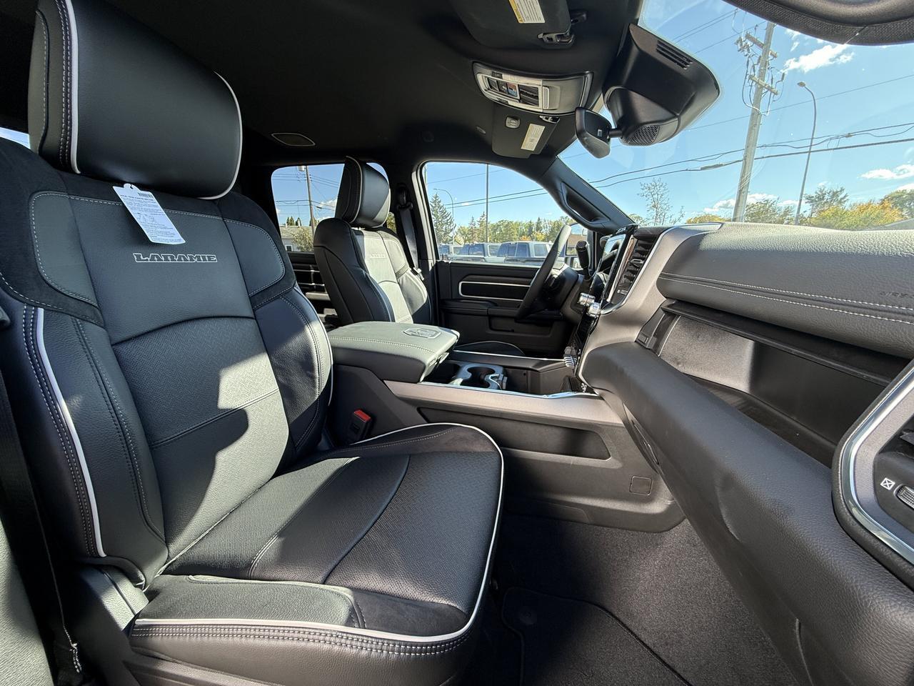 2027 Ram 2500 Laramie Crew Cab 4x4 | Cummins Diesel | Black Leather | Heated Vented Front Seats | 5th Wheel Towing Redwater AB