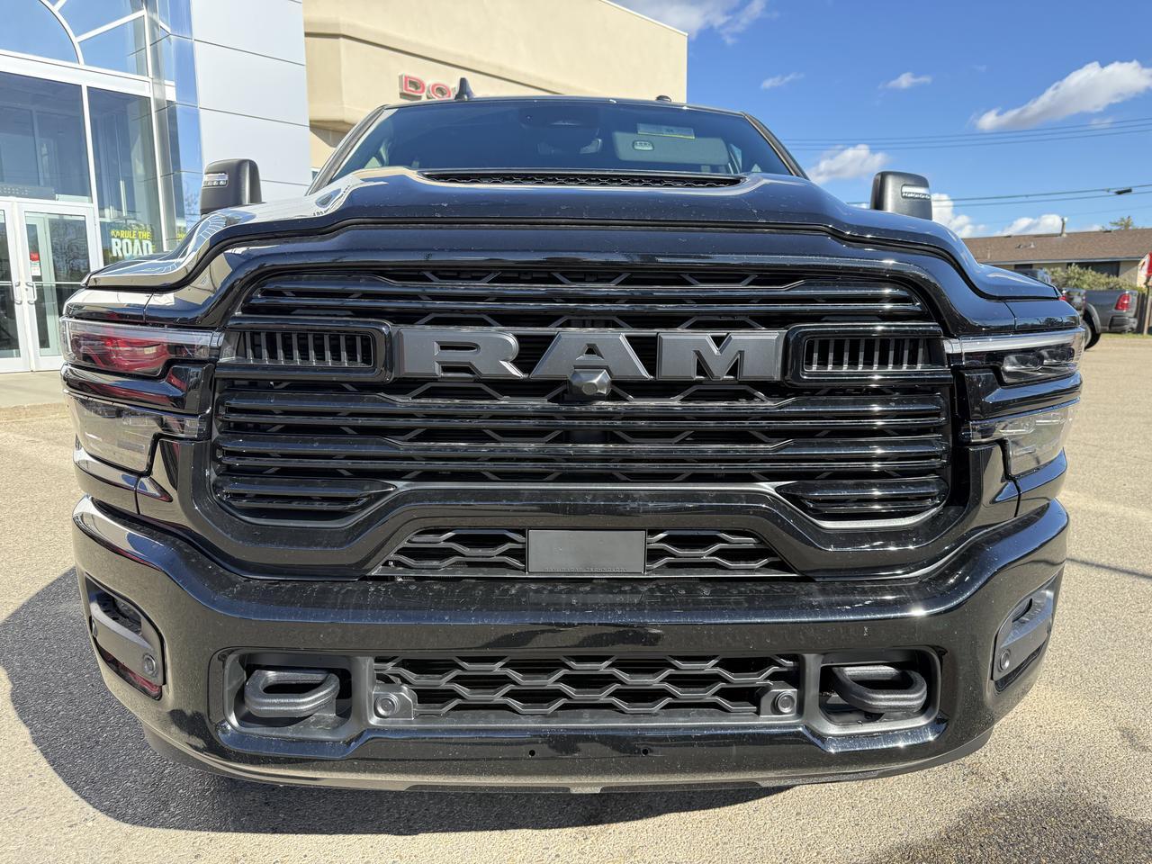 2027 Ram 2500 Laramie Crew Cab 4x4 | Cummins Diesel | Black Leather | Heated Vented Front Seats | 5th Wheel Towing Redwater AB