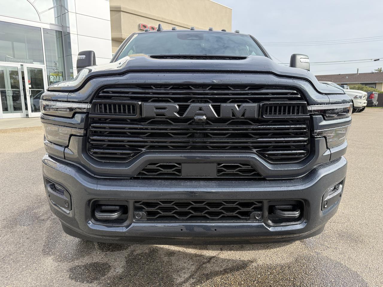 2027 Ram 2500 Laramie Crew Cab 4x4 | Cummins Diesel | Forged Blue | Black Leather Seats | Power Sunroof Redwater AB