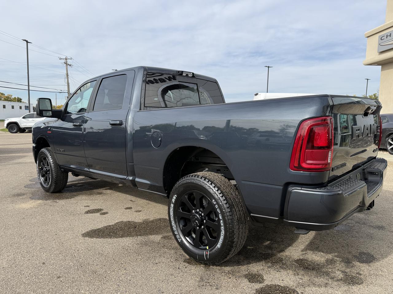 2027 Ram 2500 Laramie Crew Cab 4x4 | Cummins Diesel | Forged Blue | Black Leather Seats | Power Sunroof Redwater AB