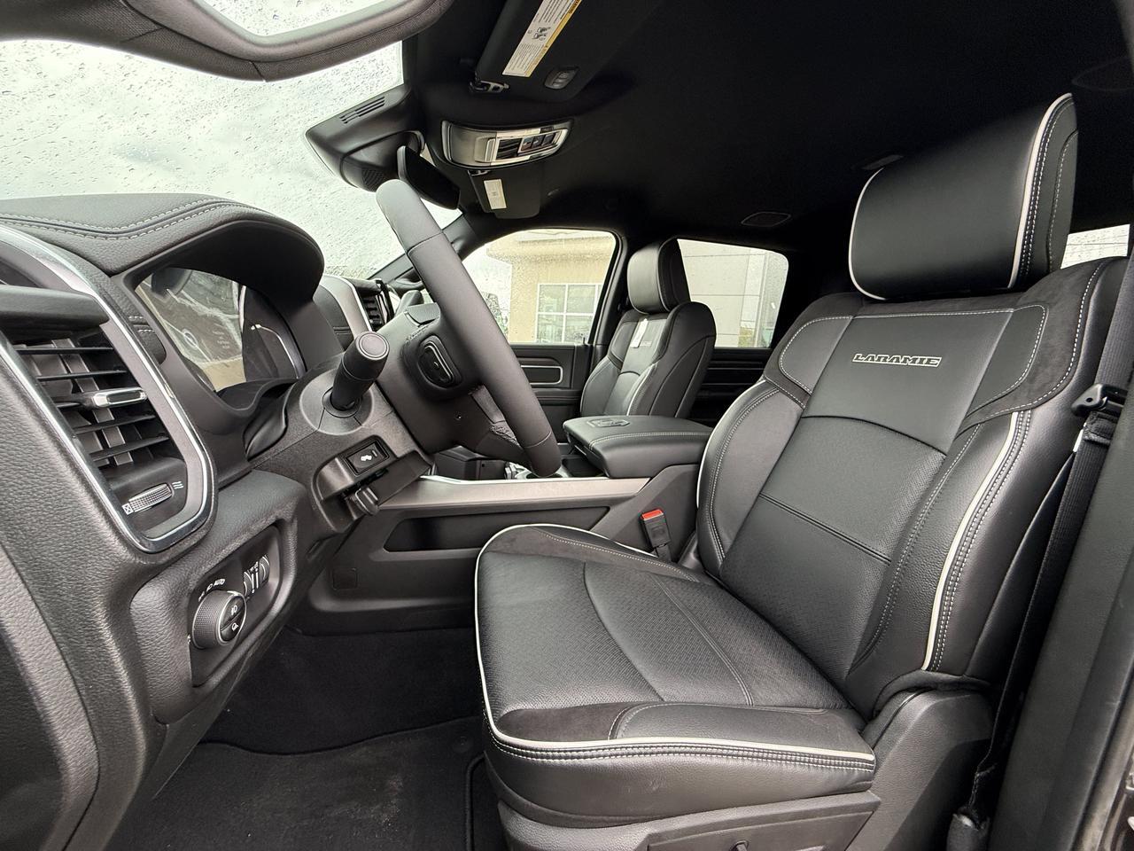 2027 Ram 2500 Laramie Crew Cab 4x4 | Cummins Diesel | Premium Black Leather Heated Vented Seats | 12IN NAV Redwater AB