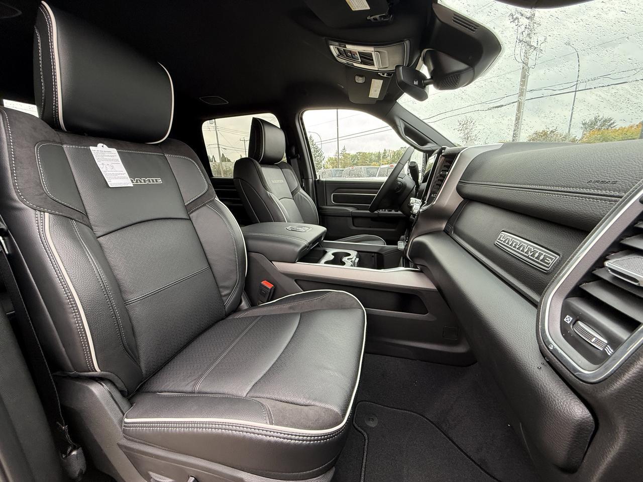 2027 Ram 2500 Laramie Crew Cab 4x4 | Cummins Diesel | Premium Black Leather Heated Vented Seats | 12IN NAV Redwater AB