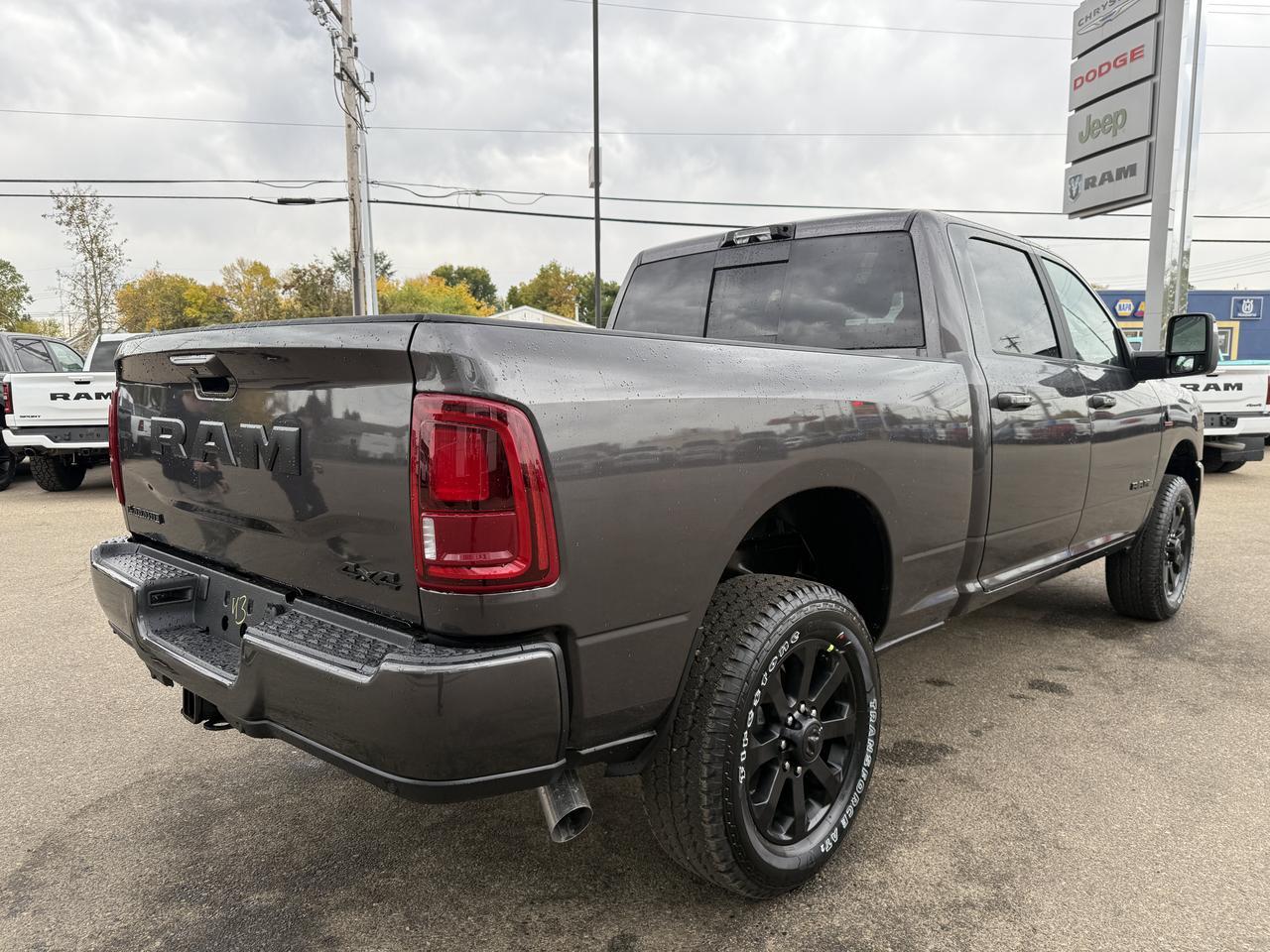 2027 Ram 2500 Laramie Crew Cab 4x4 | Cummins Diesel | Premium Black Leather Heated Vented Seats | 12IN NAV Redwater AB