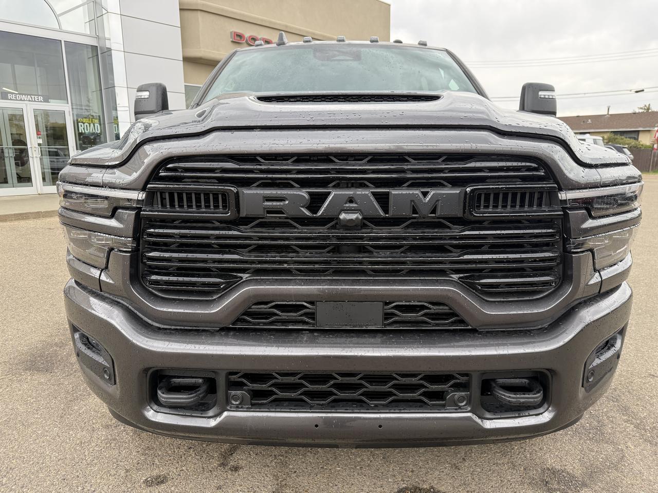 2027 Ram 2500 Laramie Crew Cab 4x4 | Cummins Diesel | Premium Black Leather Heated Vented Seats | 12IN NAV Redwater AB