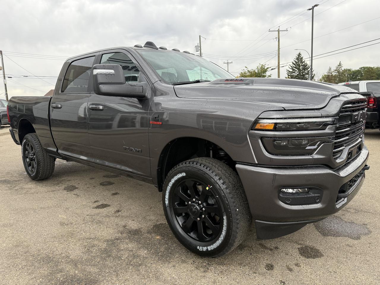 2027 Ram 2500 Laramie Crew Cab 4x4 | Cummins Diesel | Premium Black Leather Heated Vented Seats | 12IN NAV Redwater AB