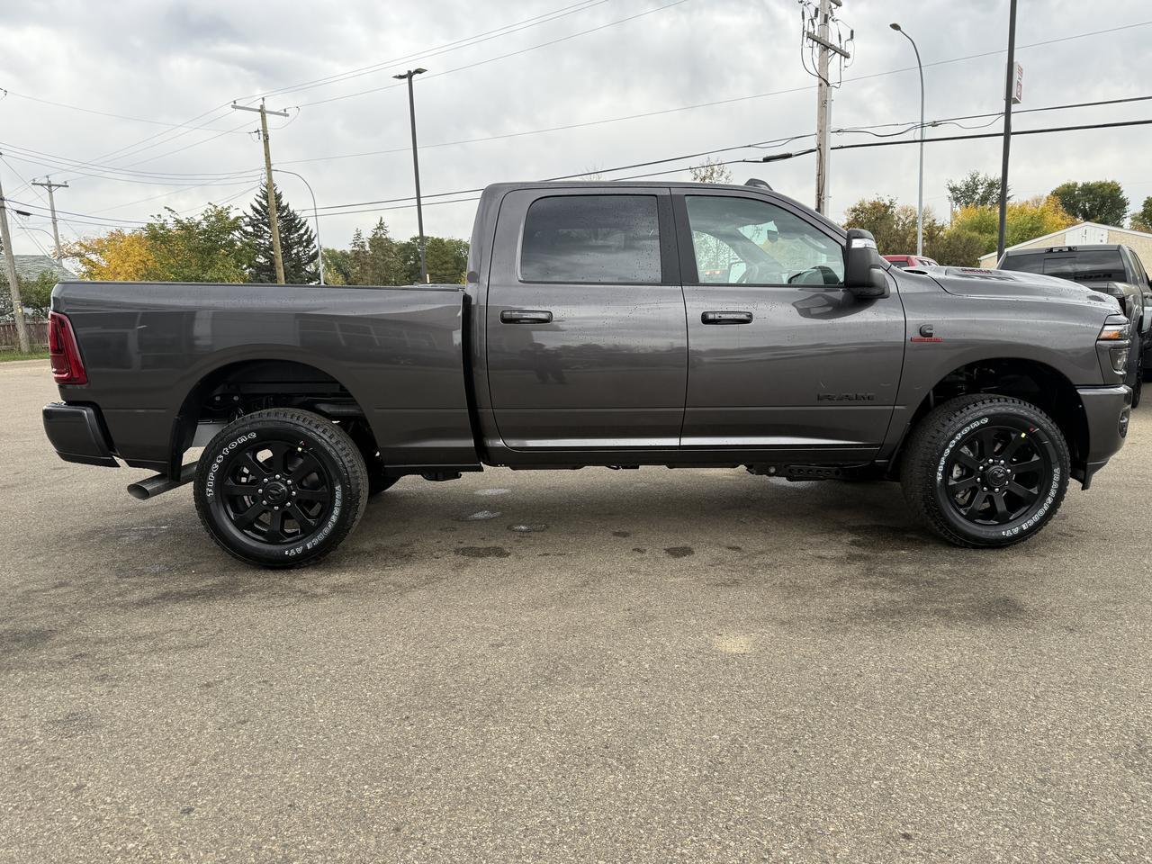 2027 Ram 2500 Laramie Crew Cab 4x4 | Cummins Diesel | Premium Black Leather Heated Vented Seats | 12IN NAV Redwater AB