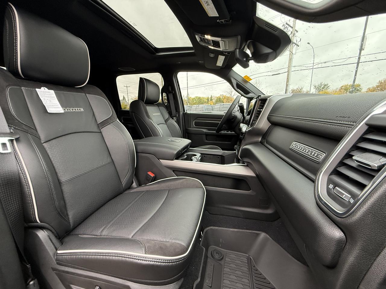 2027 Ram 2500 Laramie Mega Cab 4x4 | Cummins Diesel | Black Leather | Night Edition | Power Sunroof | 12IN Display Redwater AB