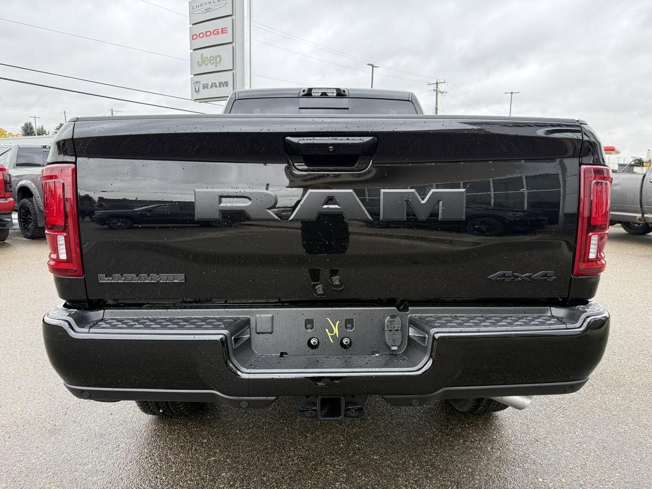 2027 Ram 2500 Laramie Mega Cab 4x4 | Cummins Diesel | Black Leather | Night Edition | Power Sunroof | 12IN Display Redwater AB