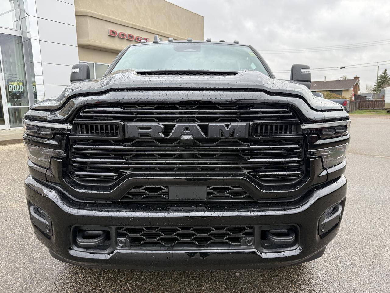 2027 Ram 2500 Laramie Mega Cab 4x4 | Cummins Diesel | Black Leather | Night Edition | Power Sunroof | 12IN Display Redwater AB