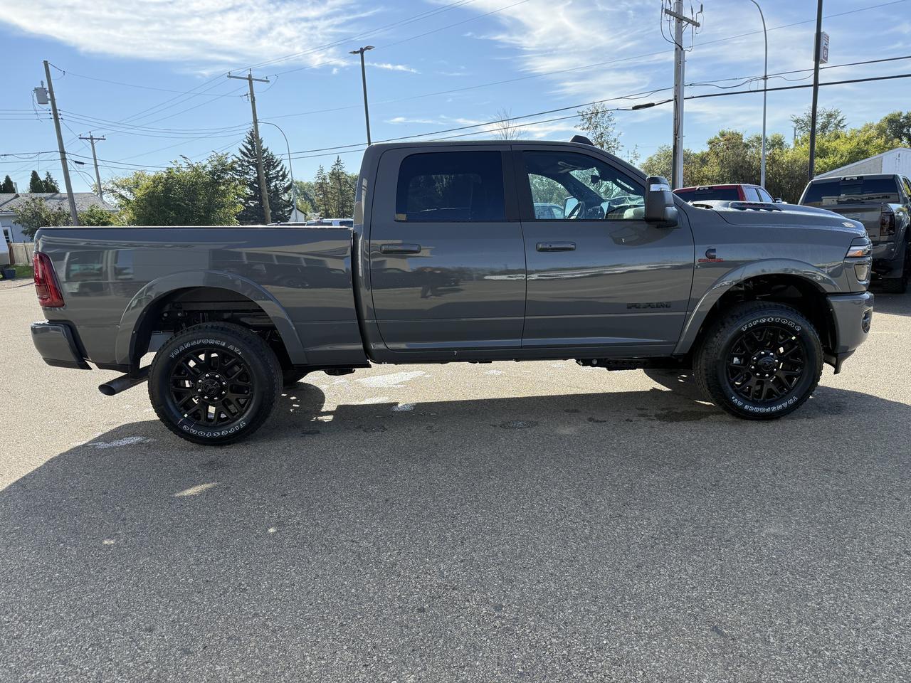 2027 Ram 2500 Limited Crew Cab 4x4 | Cummins Diesel | Ceramic Grey | Black Leather | 17 Speakers Redwater AB