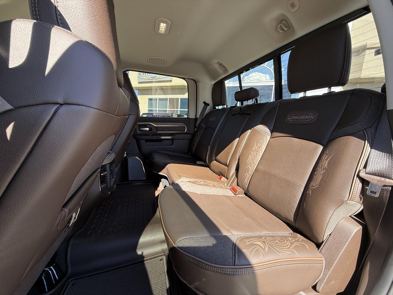 2027 Ram 2500 Longhorn Crew Cab 4x4 | Cummins Diesel | Bison Brown Premium Leather | NAV | 5th Wheel Prep Redwater AB