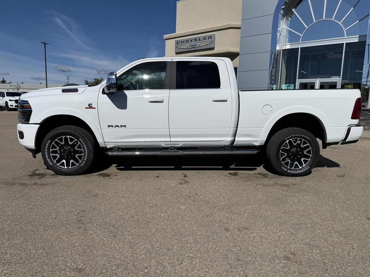 2027 Ram 2500 Longhorn Crew Cab 4x4 | Cummins Diesel | Bison Brown Premium Leather | NAV | 5th Wheel Prep Redwater AB