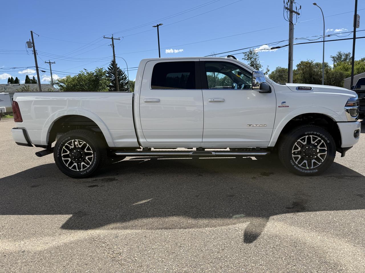 2027 Ram 2500 Longhorn Crew Cab 4x4 | Cummins Diesel | Bison Brown Premium Leather | NAV | 5th Wheel Prep Redwater AB
