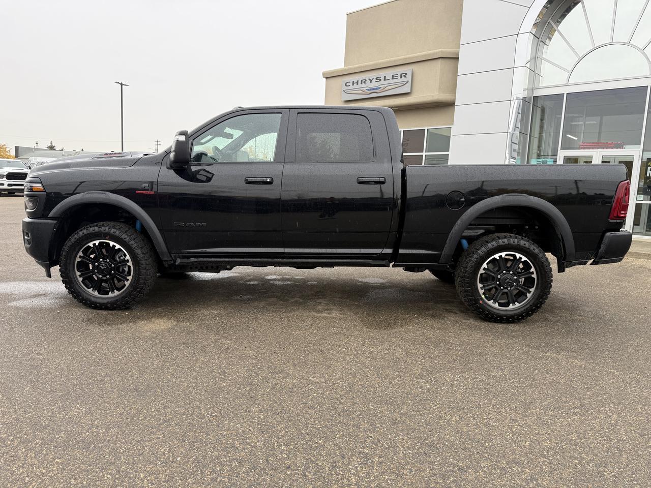 2027 Ram 2500 Rebel Crew Cab 4x4 | Cummins Diesel | Sport Hood | 20IN Wheels | 12IN Display | Heated Seats Redwater AB
