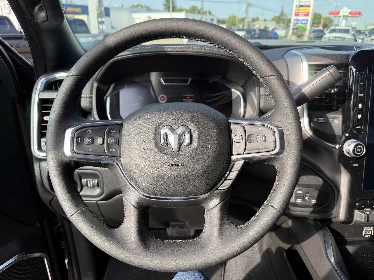 2027 Ram 3500 Big Horn Crew Cab 4x4 | Cummins Diesel | Ceramic Grey | Black Cloth | 12IN Touchscreen | Heated Seat Redwater AB