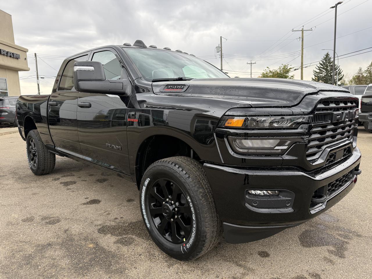 2027 Ram 3500 Big Horn Crew Cab 4x4 | Cummins Diesel | NAV | 12IN Display | Heated Seats | Remote Start Redwater AB