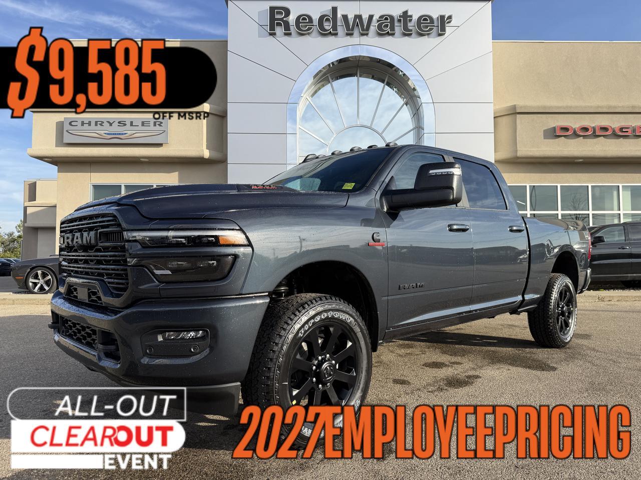 2027 Ram 3500 Laramie Crew Cab 4x4 | Cummins Diesel | Forged Blue | Black Interior | 20IN Wheels | 12IN Display