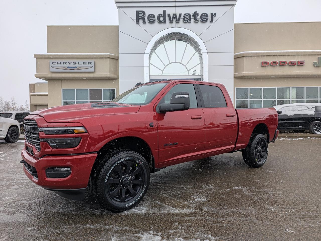 2027 Ram 3500 Laramie Crew Cab 4x4 | Cummins Diesel | Molten Red Pearl | Night Edition | 20IN Wheels | NAV