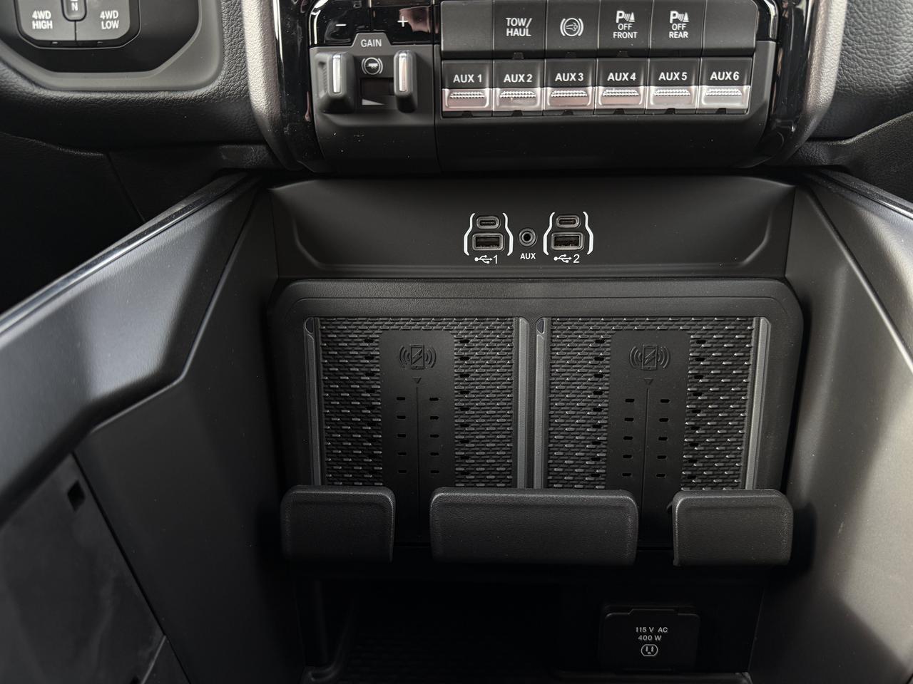 2027 Ram 3500 Laramie Mega Cab 4x4 | Cummins Diesel | Black Leather Suede Heated Seats | NAV Redwater AB