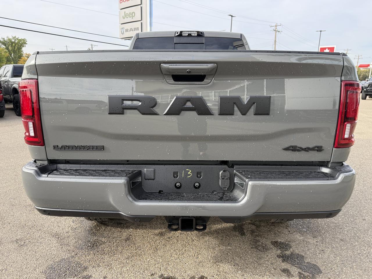 2027 Ram 3500 Laramie Mega Cab 4x4 | Cummins Diesel | Black Leather Suede Heated Seats | NAV Redwater AB