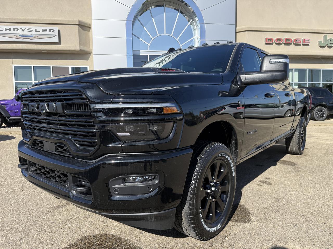 2027 Ram 3500 Laramie Mega Cab 4x4 | Cummins Diesel | Leather Suede Heated Seats | NAV | 12IN Display Redwater AB