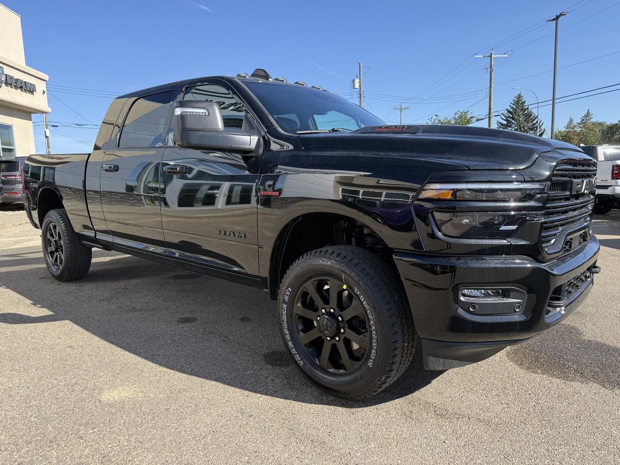 2027 Ram 3500 Laramie Mega Cab 4x4 | Cummins Diesel | Leather Suede Heated Seats | NAV | 12IN Display Redwater AB