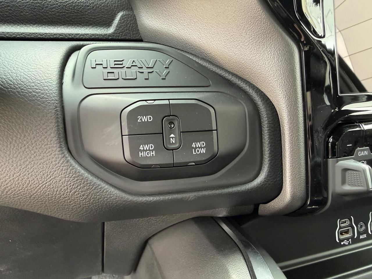 2027 Ram 3500 Laramie Night Edition Crew Cab 4x4 | Cummins Diesel | Black Leather | 12IN Touchscreen | NAV Redwater AB