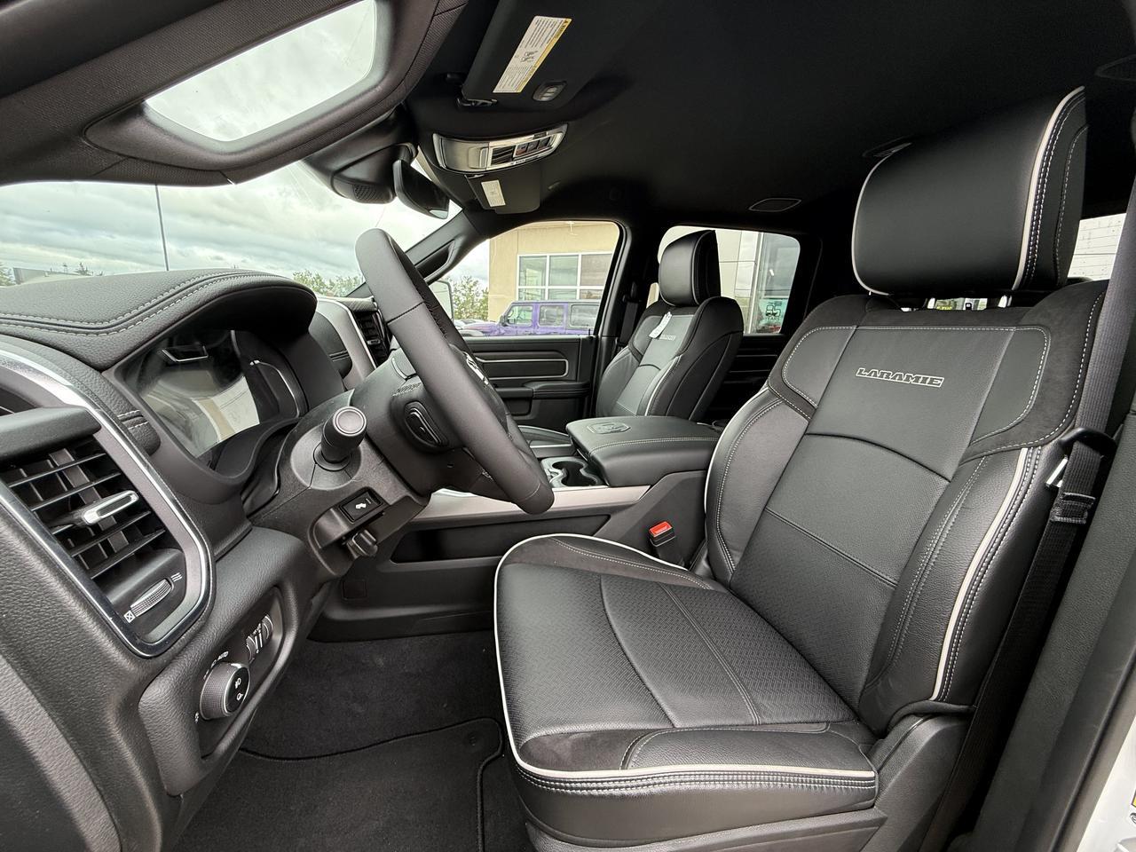 2027 Ram 3500 Laramie Night Edition Crew Cab 4x4 | Cummins Diesel | Black Leather | 12IN Touchscreen | NAV Redwater AB