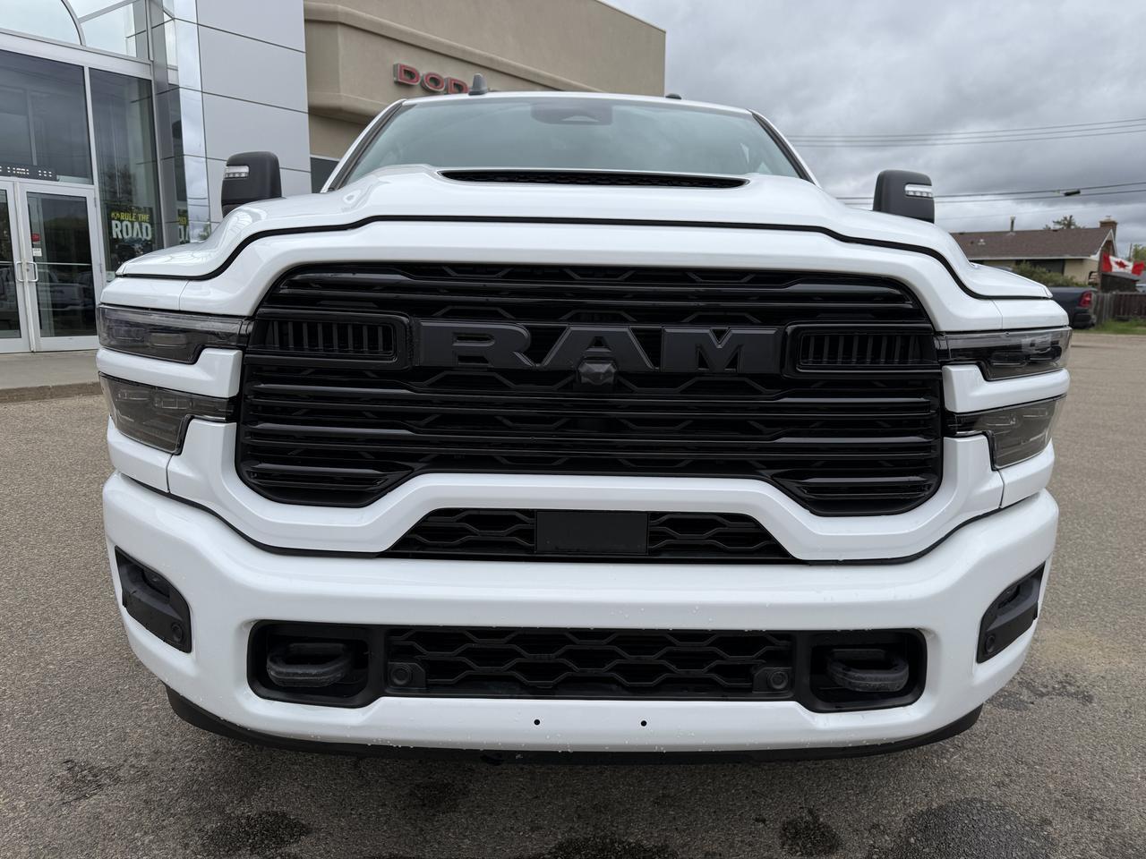2027 Ram 3500 Laramie Night Edition Crew Cab 4x4 | Cummins Diesel | Black Leather | 12IN Touchscreen | NAV Redwater AB