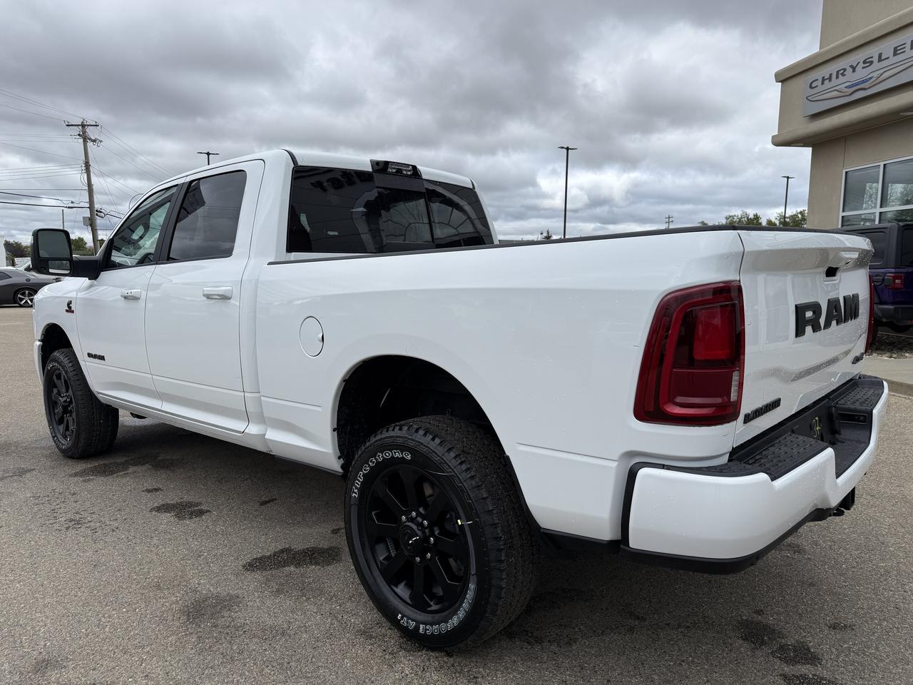 2027 Ram 3500 Laramie Night Edition Crew Cab 4x4 | Cummins Diesel | Black Leather | 12IN Touchscreen | NAV Redwater AB