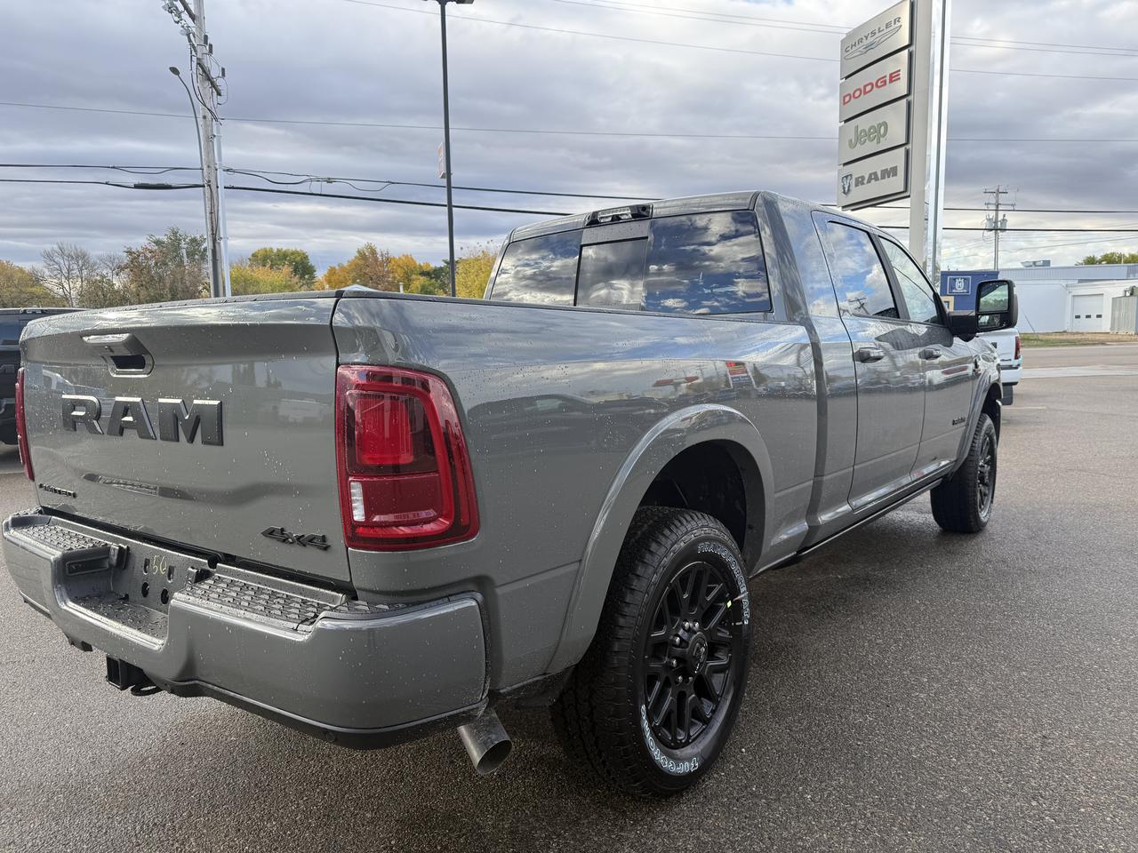 2027 Ram 3500 Limited Mega Cab 4x4 | 6FT 4IN Box | Cummins Diesel | Black Interior | LED Projector Headlights Redwater AB