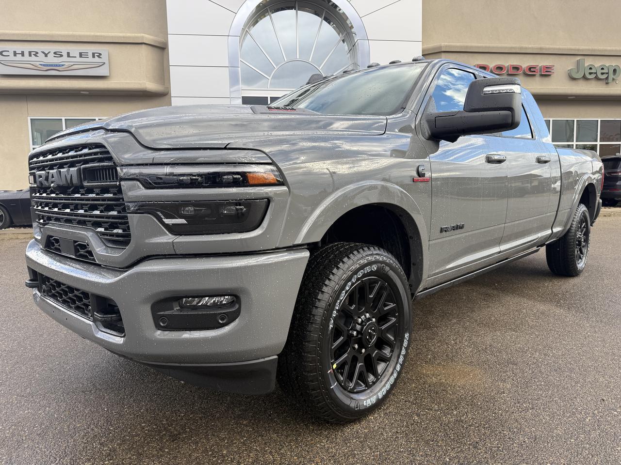2027 Ram 3500 Limited Mega Cab 4x4 | 6FT 4IN Box | Cummins Diesel | Black Interior | LED Projector Headlights Redwater AB