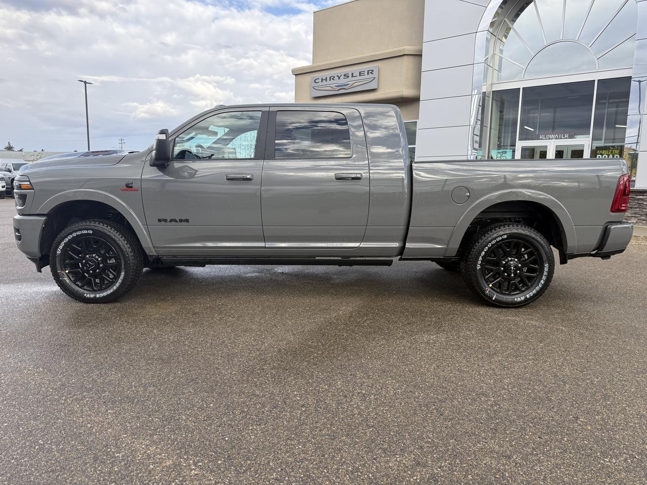 2027 Ram 3500 Limited Mega Cab 4x4 | 6FT 4IN Box | Cummins Diesel | Black Interior | LED Projector Headlights Redwater AB