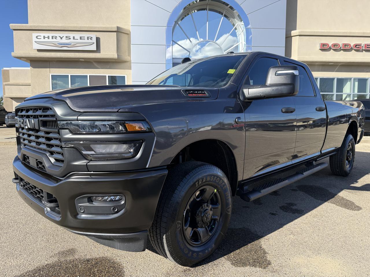 2027 Ram 3500 Tradesman Crew Cab 4x4 | Cummins Diesel | Granite Crystal | 12IN Display | NAV | 5th Wheel Prep Redwater AB
