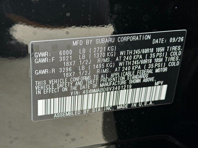 2027 Subaru ASCENT Premium 7-Passenger Springfield VA