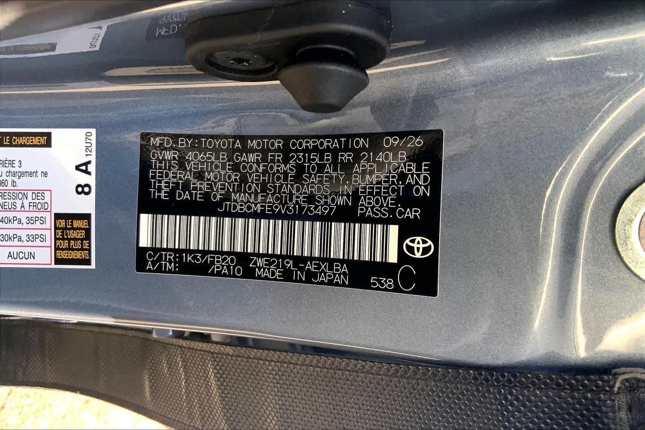 2027 Toyota Corolla Hybrid LE Folsom CA