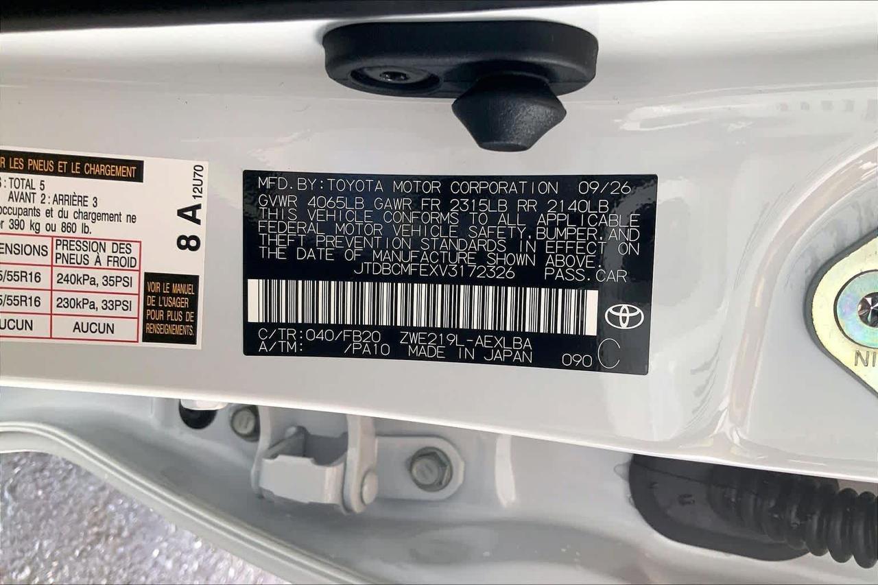 2027 Toyota Corolla Hybrid LE Folsom CA