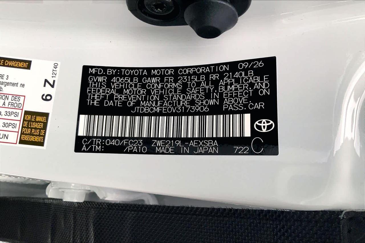 2027 Toyota Corolla Hybrid SE Folsom CA