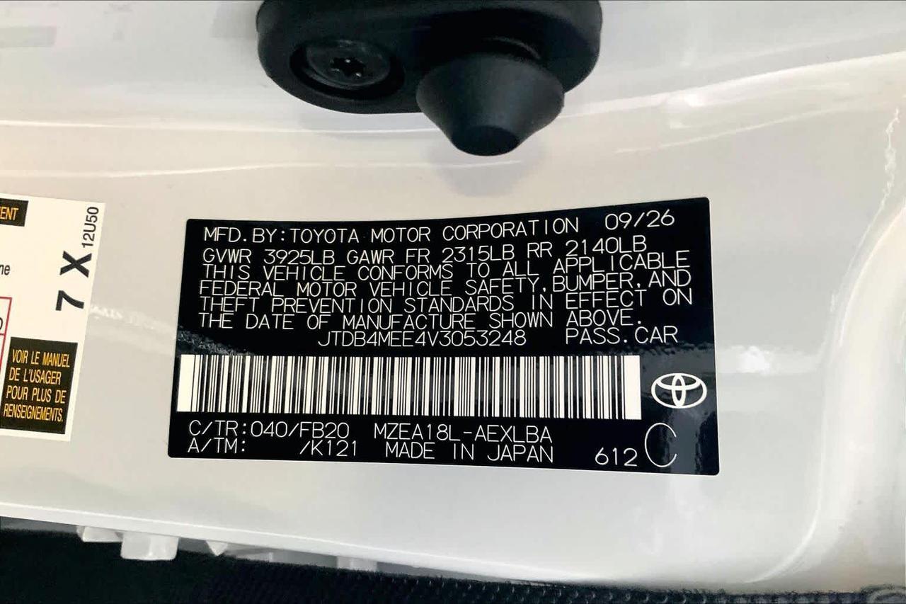2027 Toyota Corolla LE Folsom CA