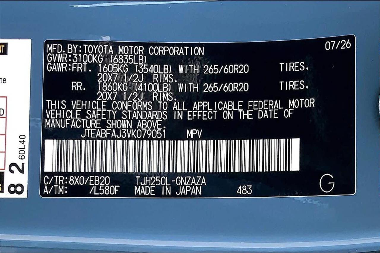 2027 Toyota Land Cruiser Folsom CA