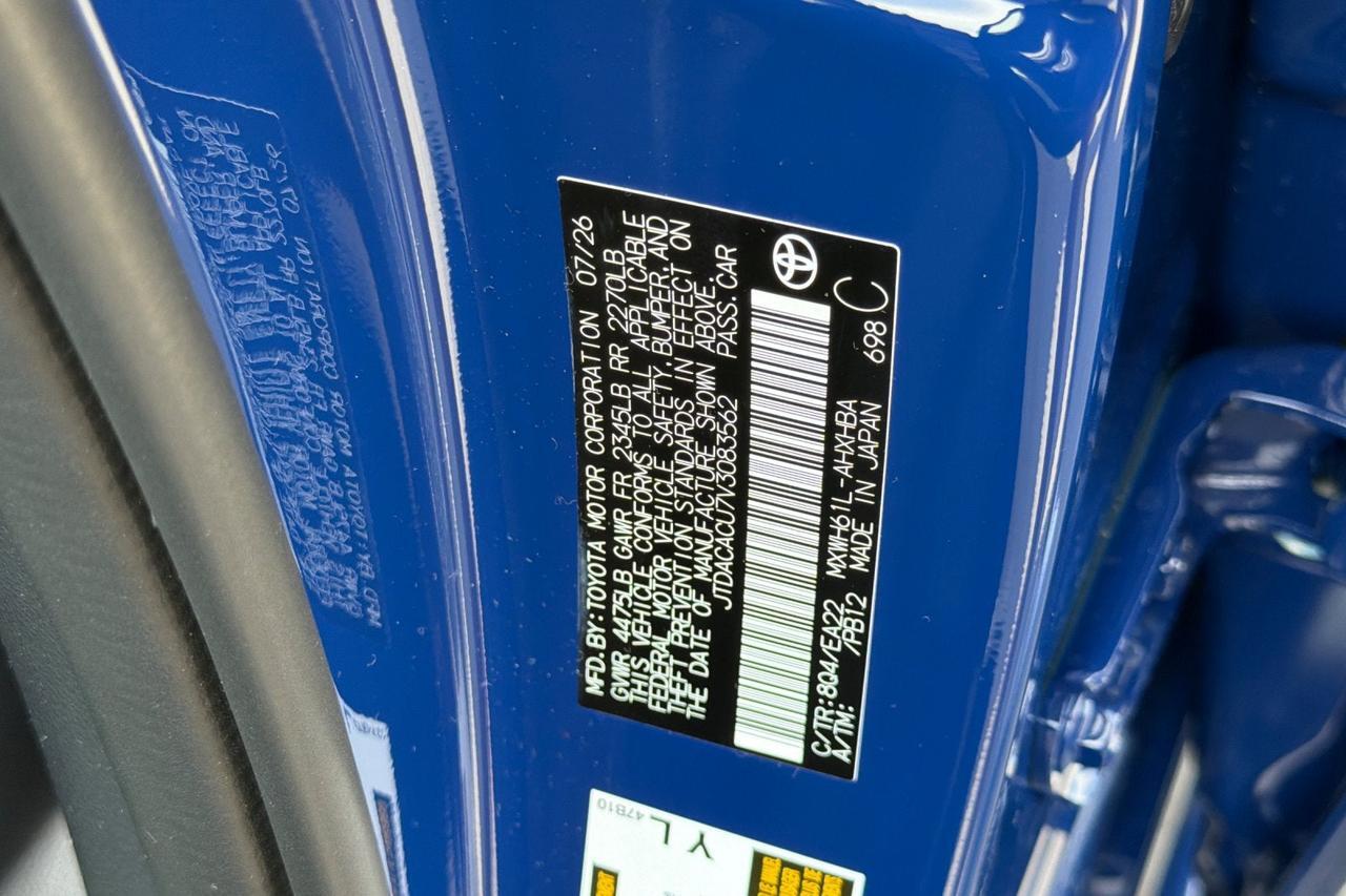 2027 Toyota Prius Plug-in Hybrid XSE Premium Roseville CA