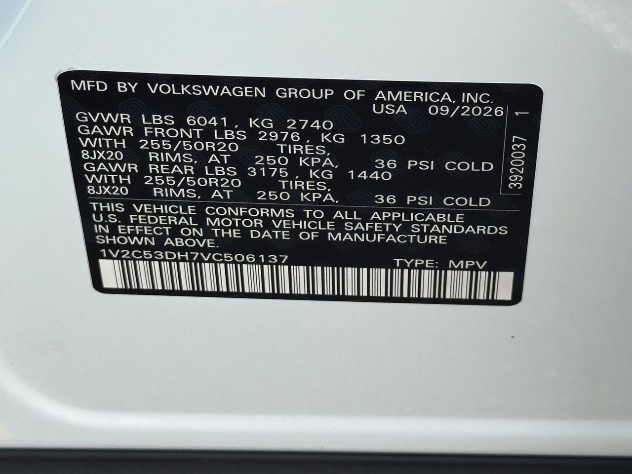 2027 Volkswagen Atlas SEL Springfield VA