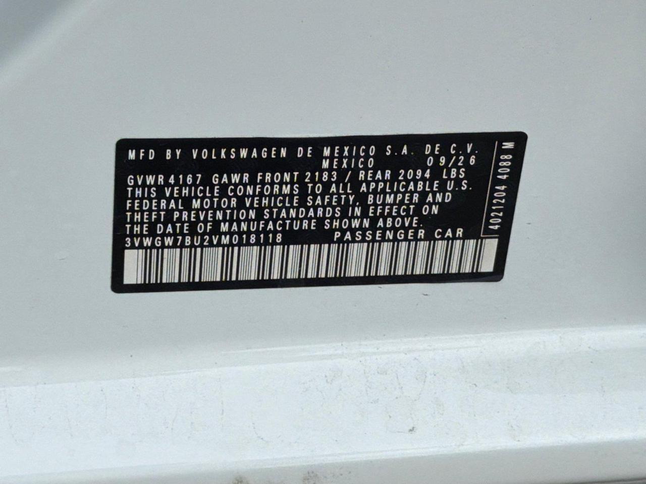 2027 Volkswagen Jetta SEL Hagerstown MD