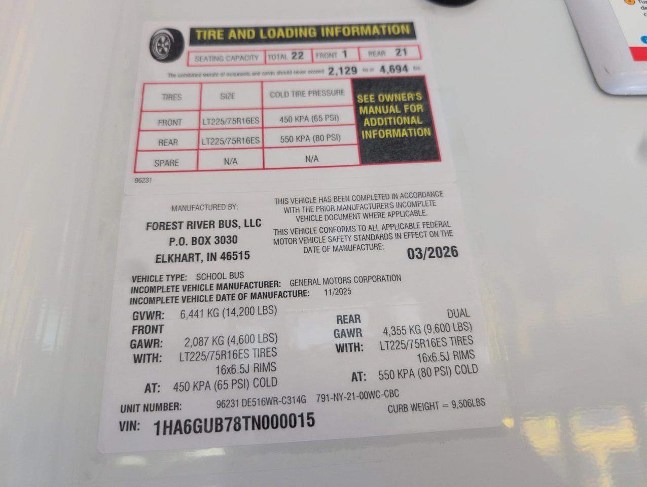 2028 Chevrolet MAGELLAN DRW Johnstown NY