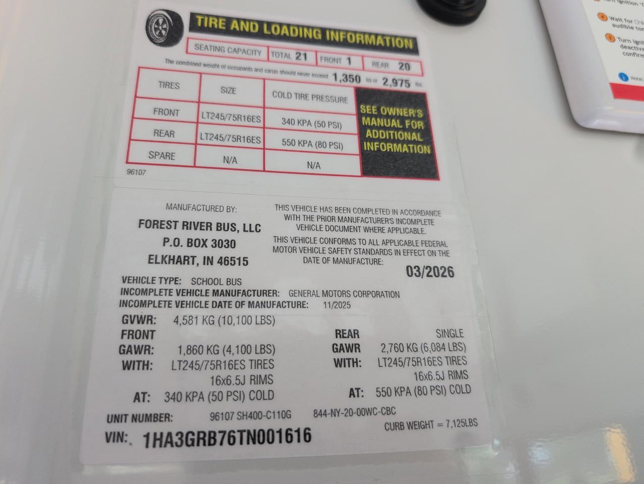 2028 Chevrolet MAGELLAN EXPRESS G3500 Johnstown NY